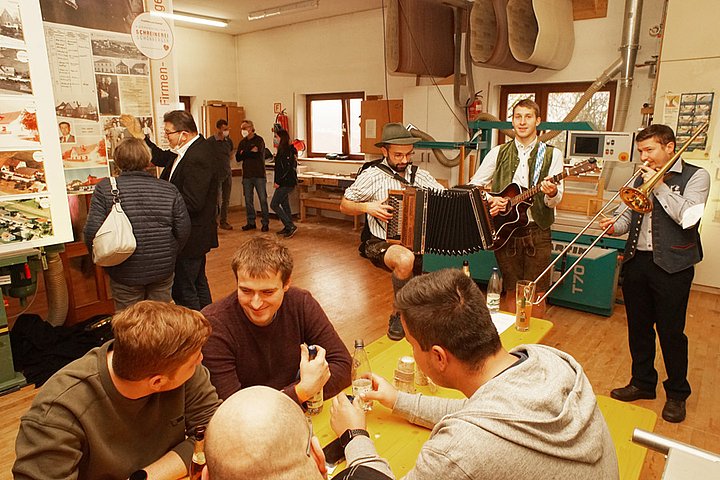 Die "Winterleitn Muse" sorgte für gute Stimmung.