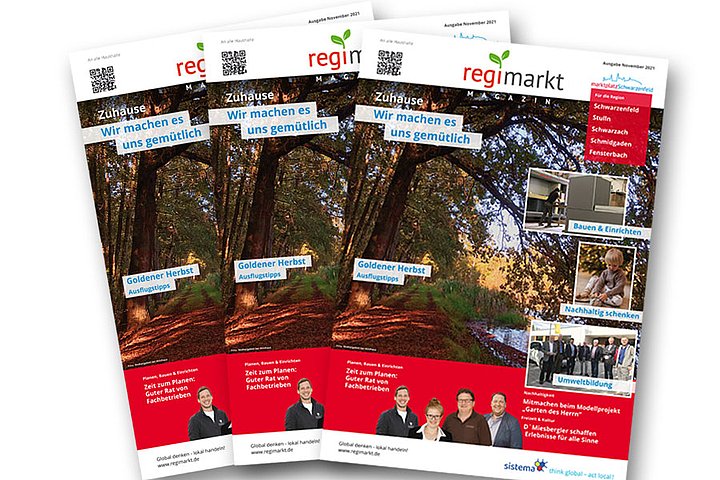 Titelseite Ausgabe November regimarkt Magazin